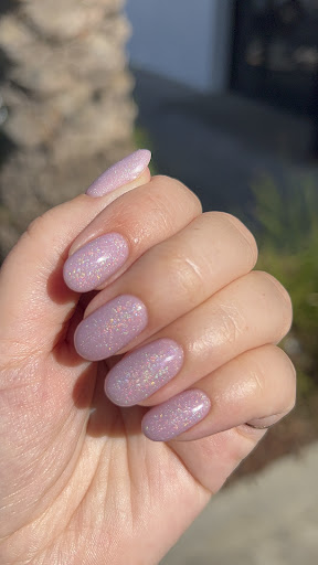 Lullabar structured gel manicure